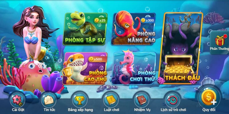 Chọn chế độ phù hợp khi tham gia game Bắn Cá Đại Dương